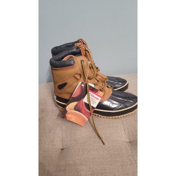 Herman Survivors Thermolite Duck Boots Size 6 Vintage Work Snow Boots NOS - Picture 7 of 13